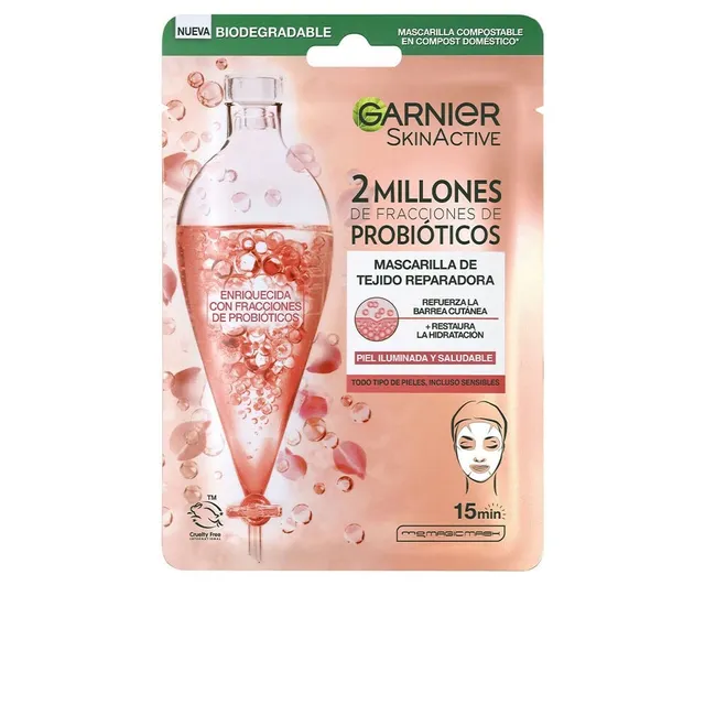 garnier-skinactive-tissue-mask-probiotics-maschera-viso-in-tessuto-ai-probiotici image 1
