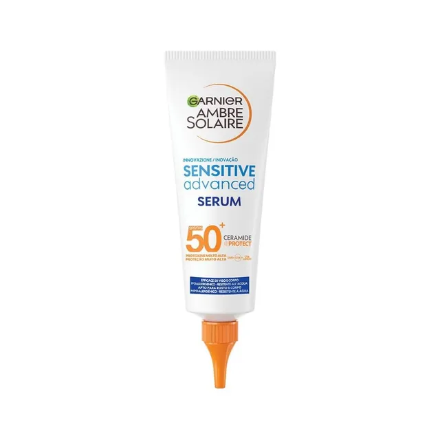 garnier-ambre-solaire-siero-corpo-protettivo-sensitive-advanced-spf-50-per-pelli image 1