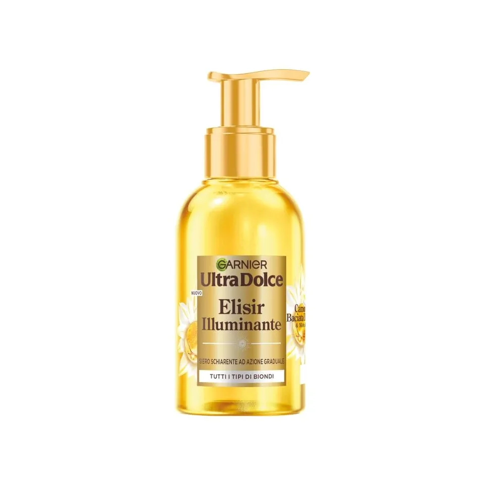 garnier-ultra-dolce-siero-schiarente-illuminante-per-capelli-biondi-con-camomill image 1