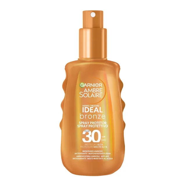 garnier-ambre-solaire-ideal-bronze-latte-solare-spray-spf-30-anti-age-molto-resi image 1