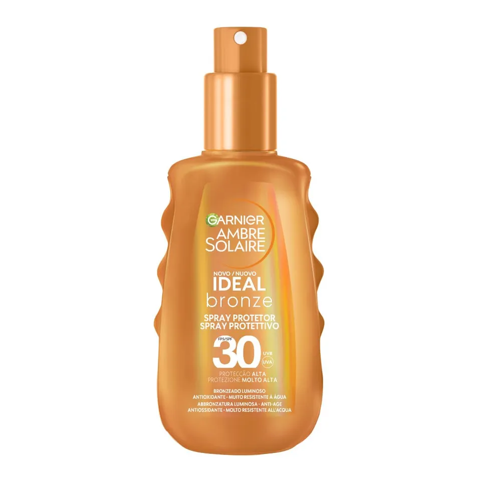 garnier-ambre-solaire-ideal-bronze-latte-solare-spray-spf-30-anti-age-molto-resi image 1