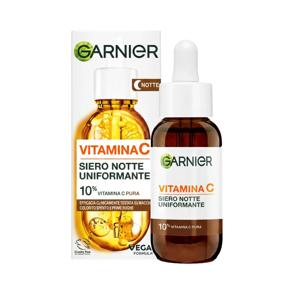 garnier-skinactive-siero-notte-vitamina-c-uniformante-10-vitamina-c-pura-30-ml image 1