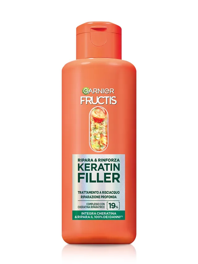 garnier-fructis-keratin-filler-ripara-rinforza-trattamento-con-risciacquo-per-ca image 1