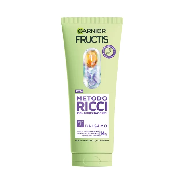 garnier-fructis-metodo-ricci-balsamo-idratante-con-14-complesso-acido-ialuronico image 1