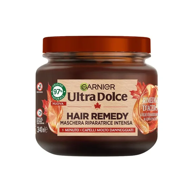 garnier-ultra-dolce-hair-remedy-rimedio-d-acero-maschera-riparatrice-intensa-340 image 1