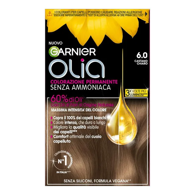 garnier-olia-tinta-capelli-permanente-senza-ammoniaca-6-0-castano-chiaro-con-60- image 1