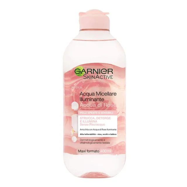 garnier-skinactive-acqua-micellare-illuminante-acqua-di-rose-per-pelli-spente-e- image 1
