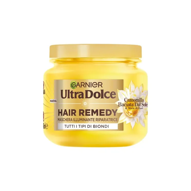 garnier-ultra-dolce-hair-remedy-maschera-illuminante-riparatrice-per-capelli-bio image 1