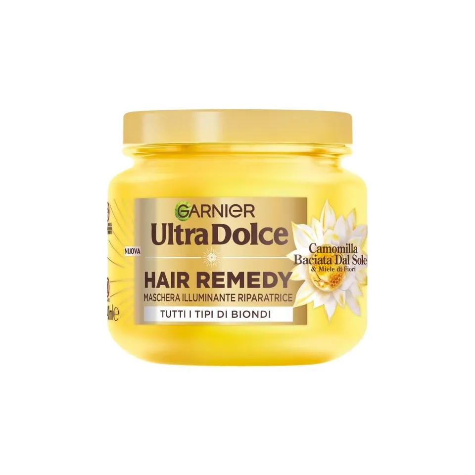 garnier-ultra-dolce-hair-remedy-maschera-illuminante-riparatrice-per-capelli-bio image 1