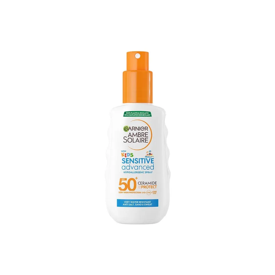 garnier-ambre-solaire-advanced-sensitive-kids-ceramide-protect-spray-spf50-150-m image 1