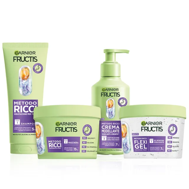 garnier-fructis-kit-curls-metodo-ricci-shampoo-maschera-gel-e-crema-modellante-p image 1