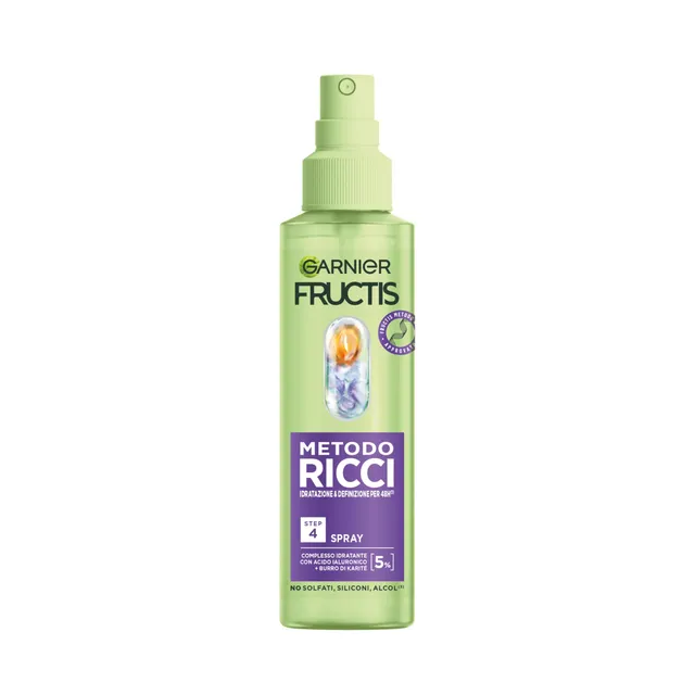 garnier-fructis-metodo-ricci-spray-idratante-per-capelli-ricci-150-ml-con-acido- image 1