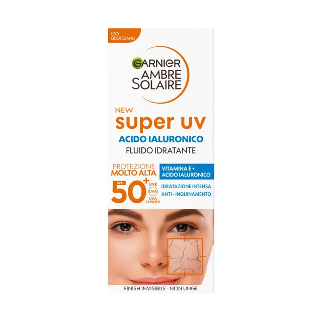 garnier-ambre-solaire-fluido-idratante-all-acido-ialuronico-spf-50-netlock-anti- image 1