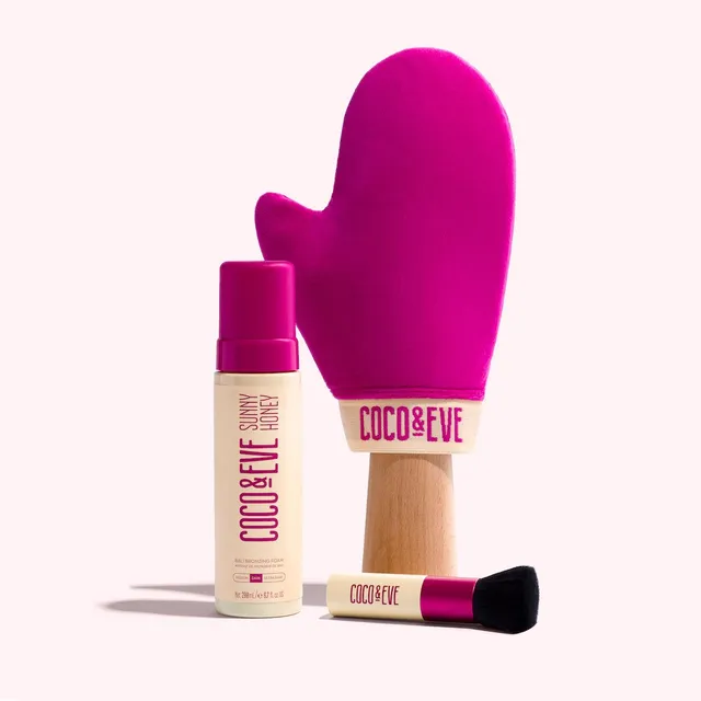 coco-eve-sunny-honey-bali-bronzing-set-kit-autoabbronzante-con-mousse-200-ml-gua image 1