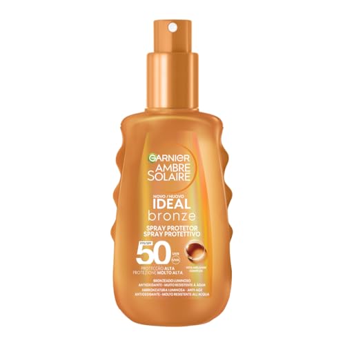 garnier-ambre-solaire-ideal-bronze-latte-solare-spray-spf-50-con-complesso-vita- image 2