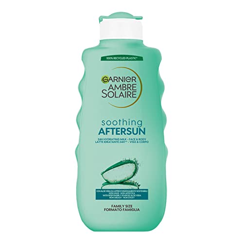 garnier-ambre-solaire-latte-doposole-rinfrescante-con-aloe-vera-per-viso-e-corpo image 3