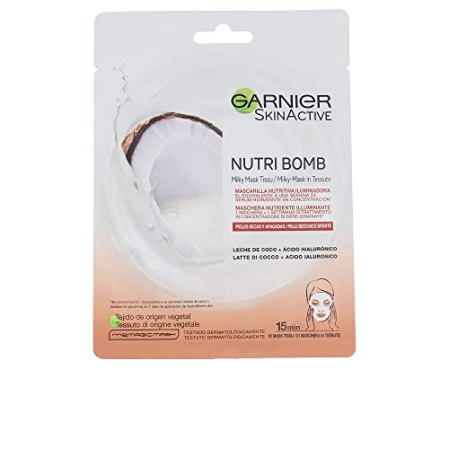 garnier-nutribomb-maschera-in-tessuto-nutriente-e-illuminante-con-latte-di-cocco image 3