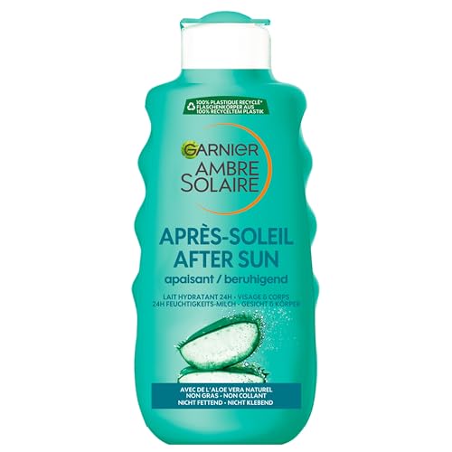 garnier-ambre-solaire-latte-doposole-rinfrescante-con-aloe-vera-per-viso-e-corpo-2 image 8
