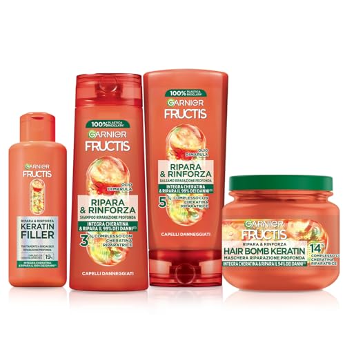 garnier-fructis-kit-ripara-rinforza-keratin-filler-trattamento-shampoo-balsamo-e image 8