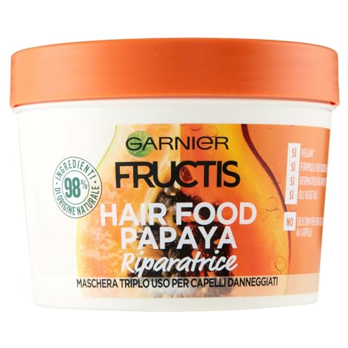 garnier-fructis-hair-food-papaya-maschera-riparatrice-3-in-1-vegana-per-capelli- image 8