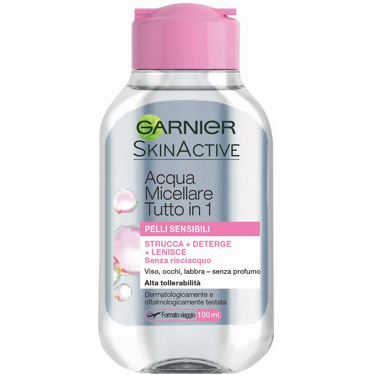 garnier-skinactive-acqua-micellare-pelli-sensibili-100-ml-strucca-e-lenisce-in-u image 1