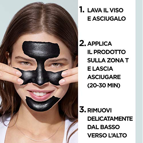 garnier-pure-active-maschera-peel-off-al-carbone-con-acido-salicilico-purificant image 8
