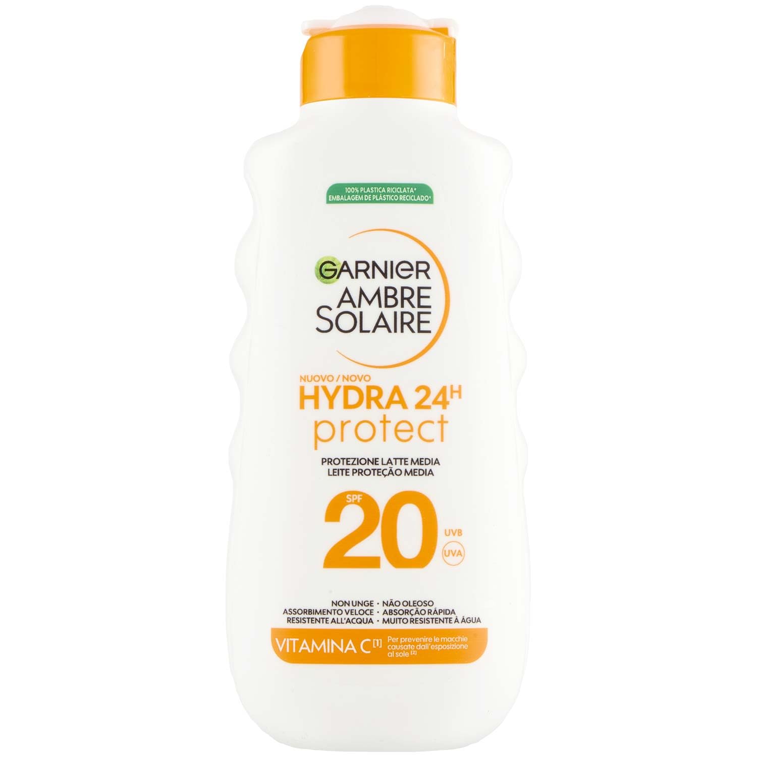 garnier-ambre-solaire-hydra-24h-protect-latte-solare-spf20-175-ml-non-grasso-res image 1