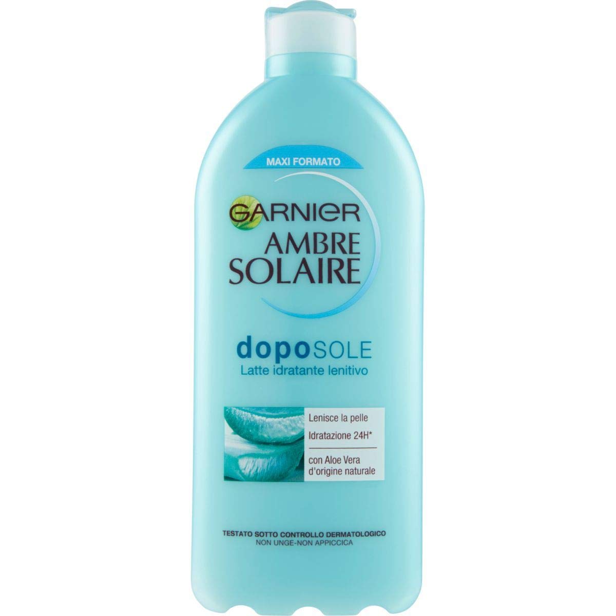 garnier-ambre-solaire-latte-doposole-rinfrescante-con-aloe-vera-per-viso-e-corpo-2 image 3