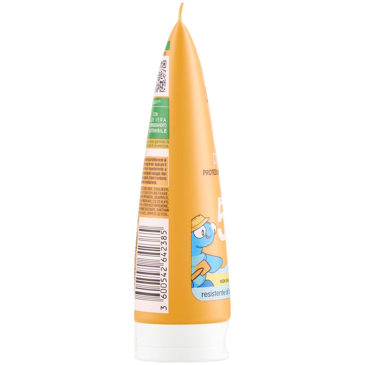 garnier-ambre-solaire-kids-protect-latte-solare-spf50-100-ml-resistente-all-acqu image 2