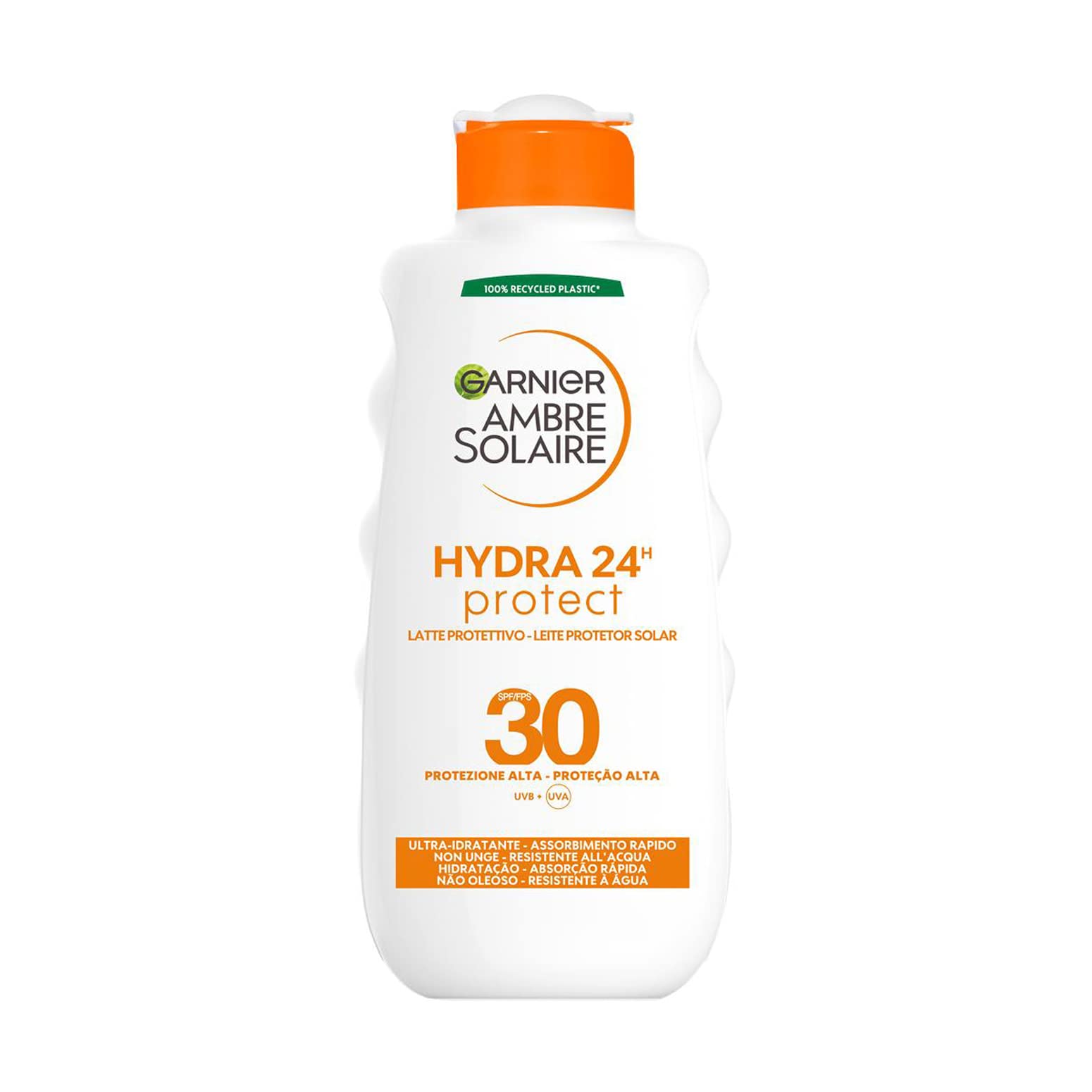 garnier-ambre-solaire-latte-protettivo-hydra-24h-protect-spf-30-latte-solare-vis image 1