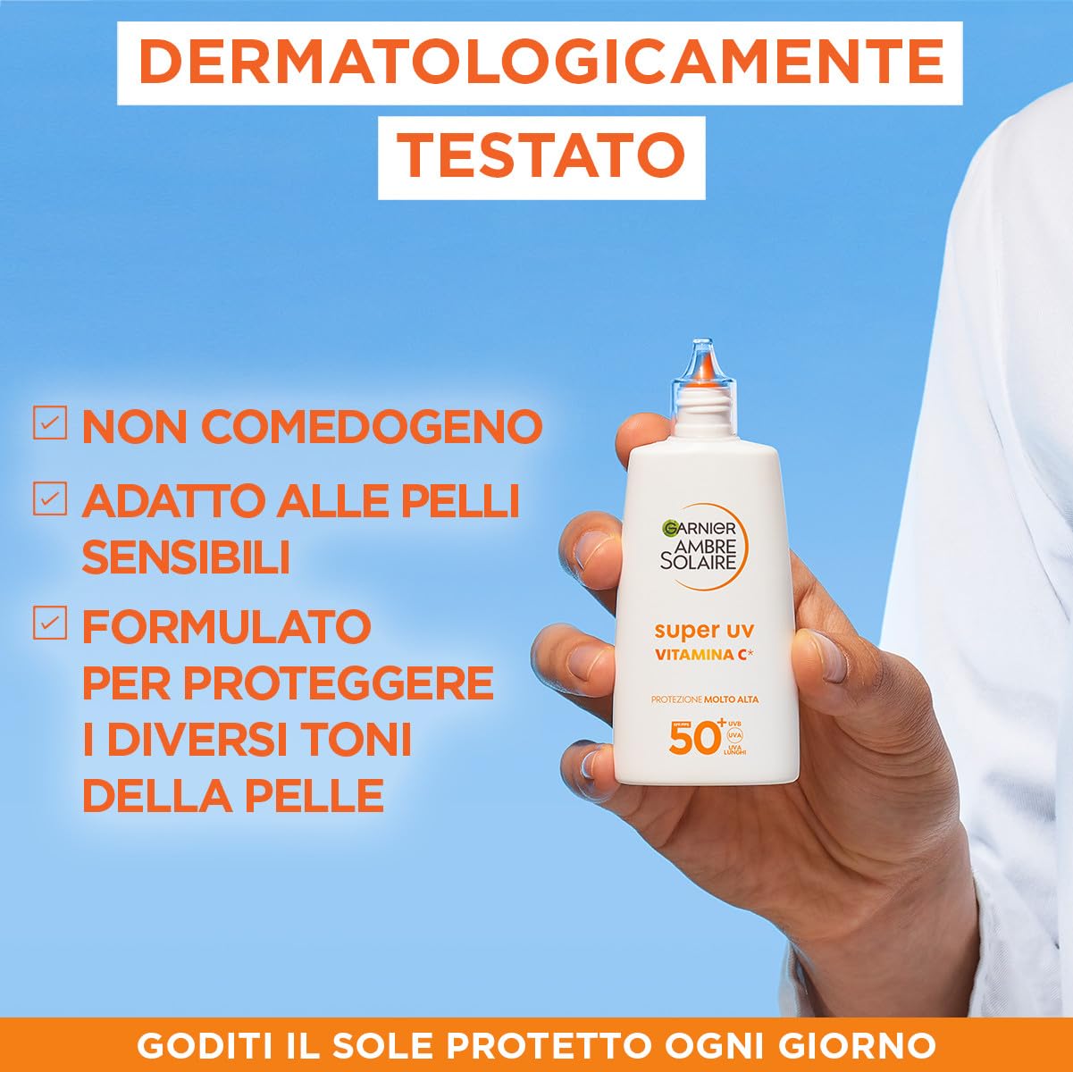 garnier-ambre-solaire-super-uv-fluido-viso-anti-macchie-spf-50-con-vitamina-cg-4 image 3