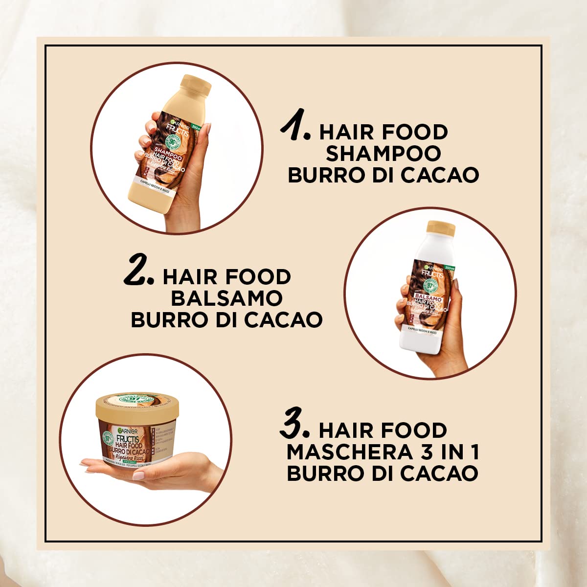 garnier-fructis-hair-food-burro-di-cacao-maschera-rigenerante-per-capelli-secchi image 3
