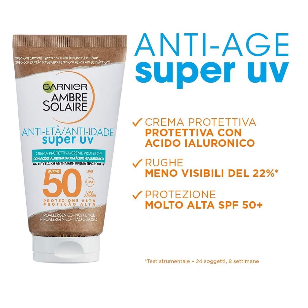 garnier-ambre-solaire-super-uv-crema-viso-anti-et-spf-50-con-acido-ialuronico-pe image 3