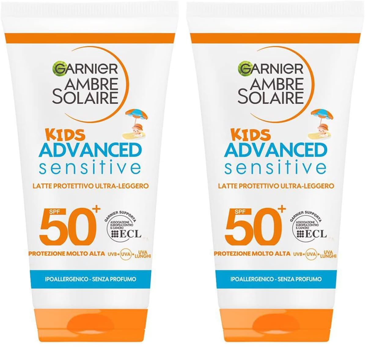 garnier-ambre-solaire-advanced-sensitive-kids-latte-protettivo-spf50-50-ml-ultra image 2