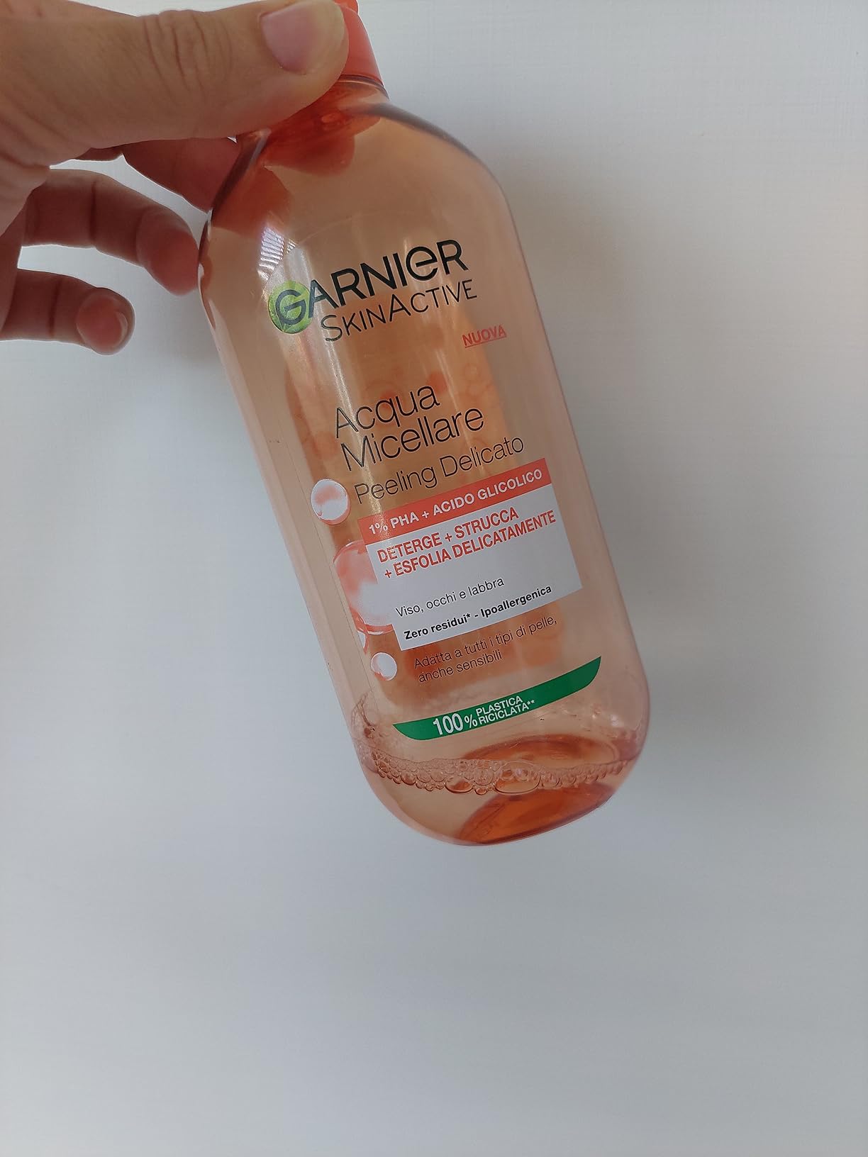 Buona ma leggera sull'exfoliazione