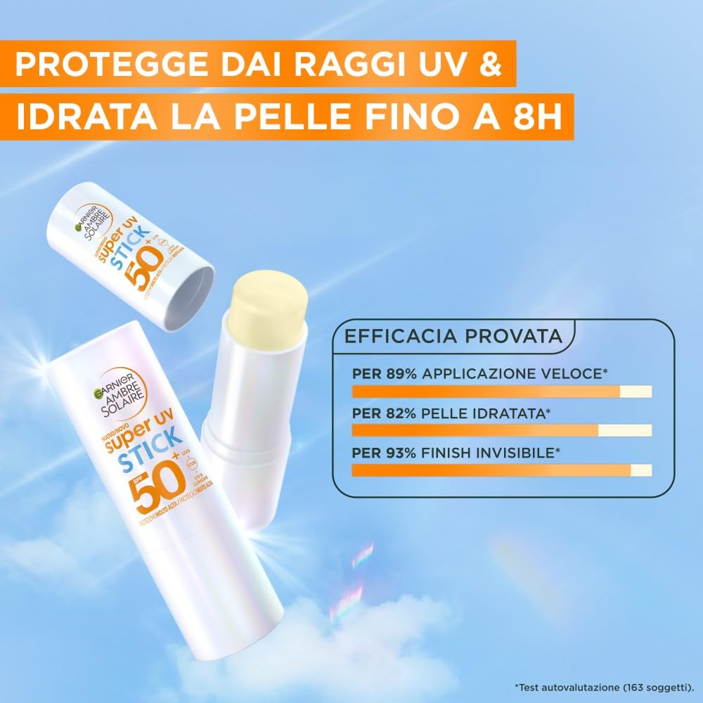garnier-ambre-solaire-super-uv-stick-viso-protettivo-spf-50-invisibile-idratazio image 2