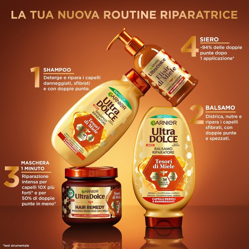 garnier-ultra-dolce-siero-riparatore-elisir-di-miele-siero-anti-doppie-punte-con image 6