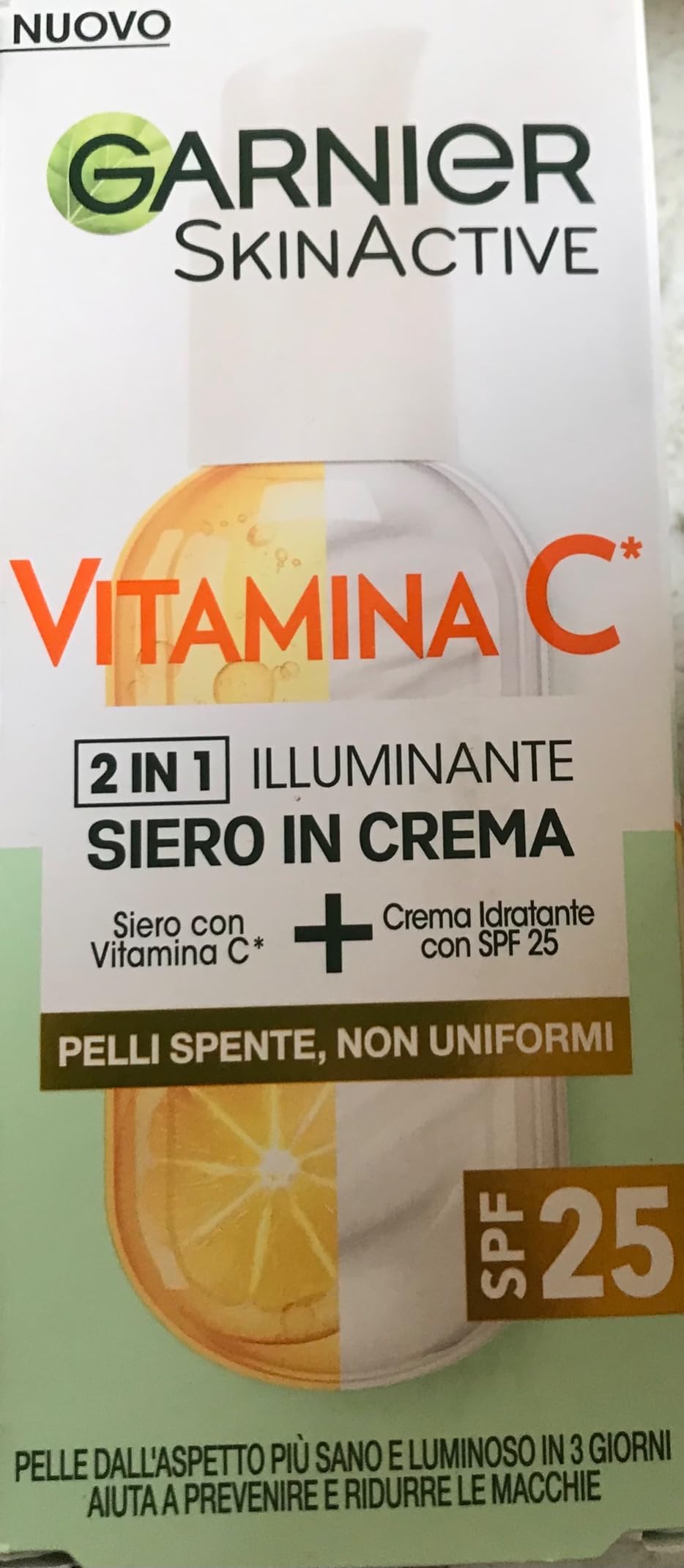 Pelle visibilmente più luminosa