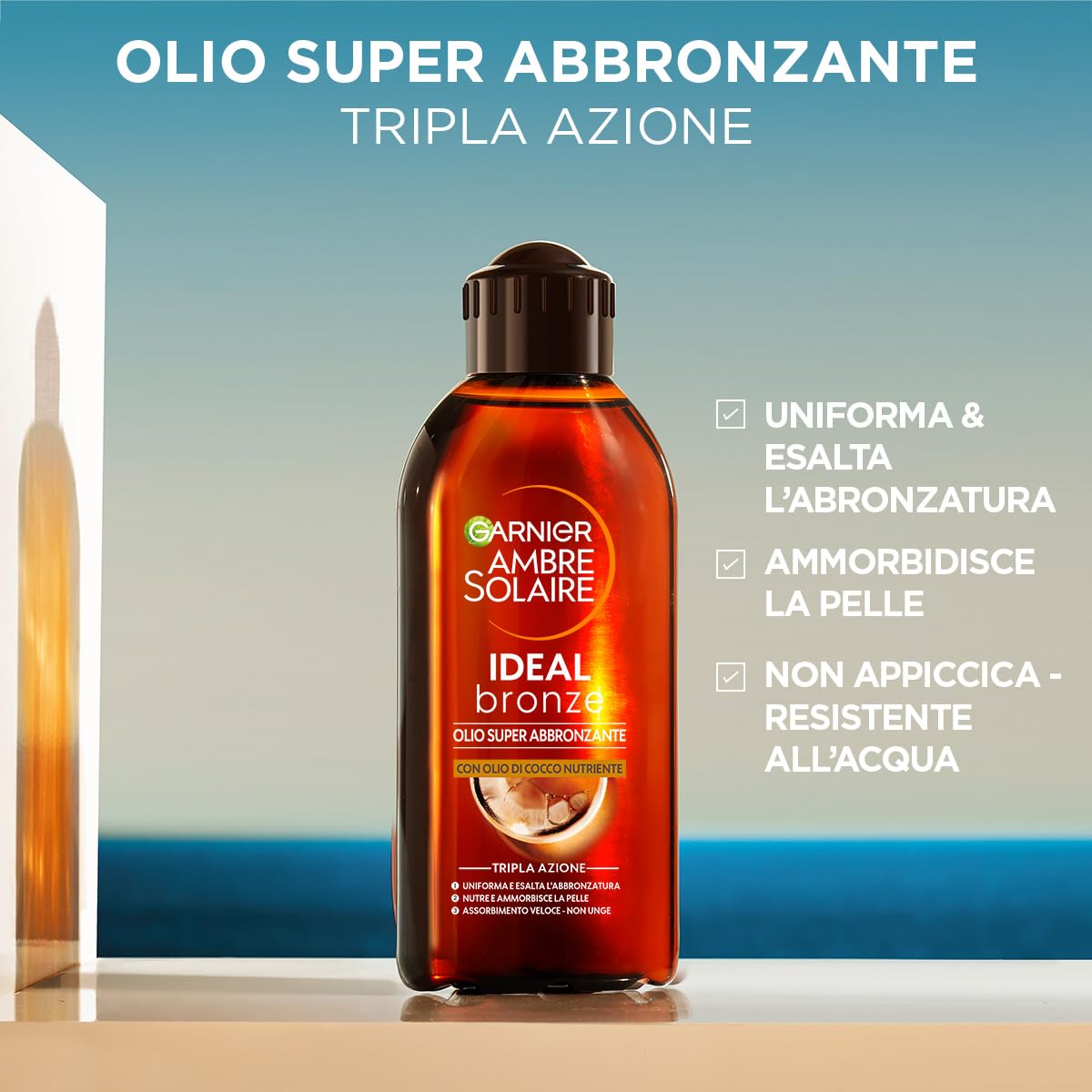 garnier-ambre-solaire-olio-abbronzante-con-olio-di-cocco-200-ml-abbronzatura-int image 2