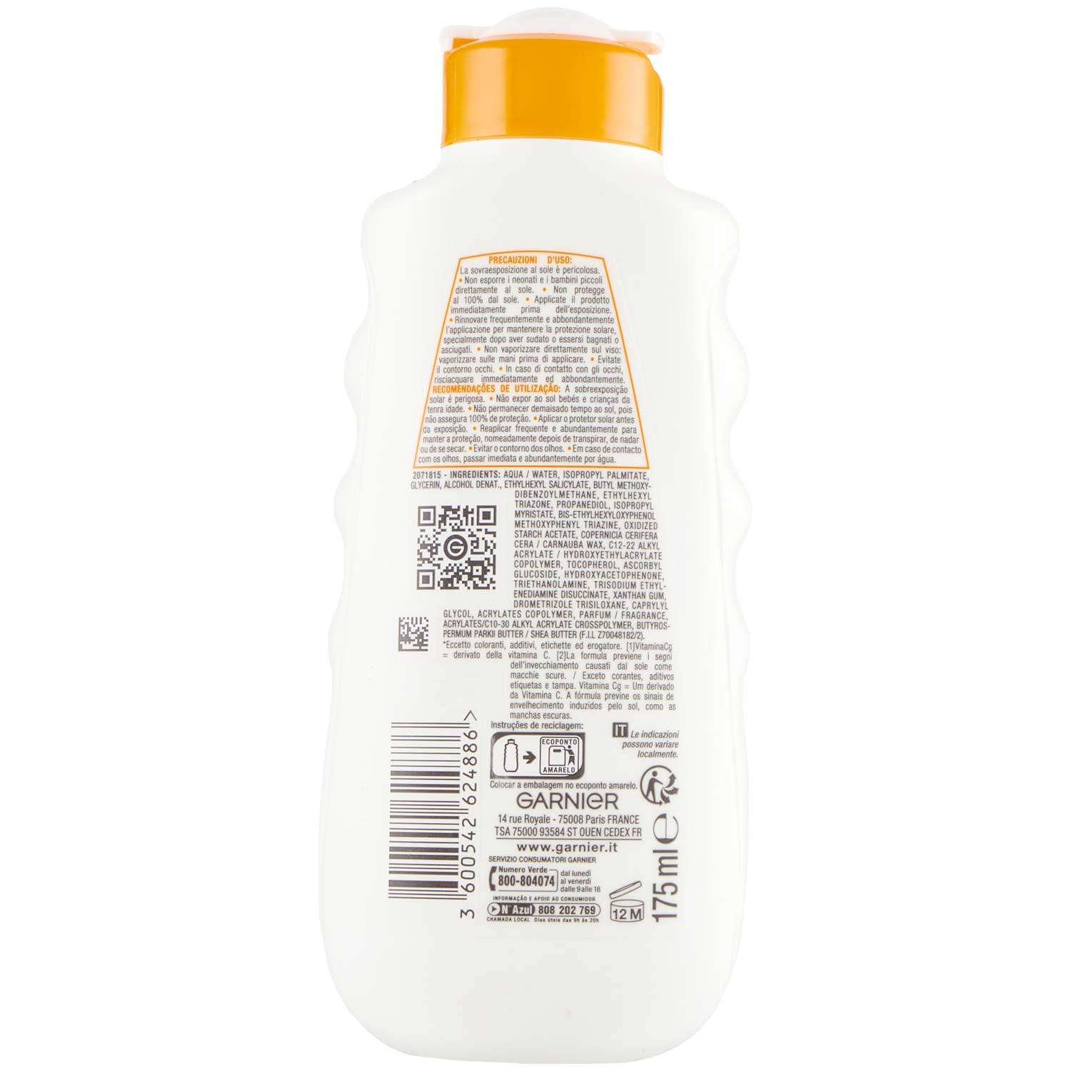 garnier-ambre-solaire-hydra-24h-protect-latte-solare-spf20-175-ml-non-grasso-res image 3