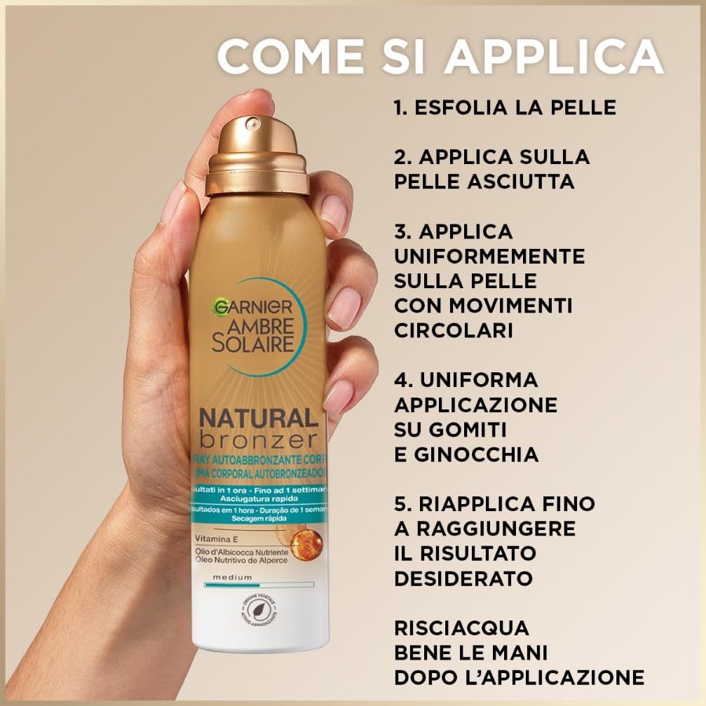 garnier-ambre-solaire-natural-bronzer-spray-autoabbronzante-con-olio-di-albicocc image 7