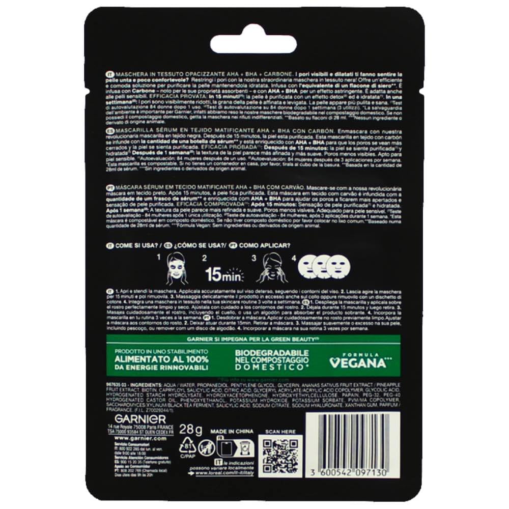 garnier-skinactive-pure-charcoal-maschera-in-tessuto-purificante-e-idratante-con image 3