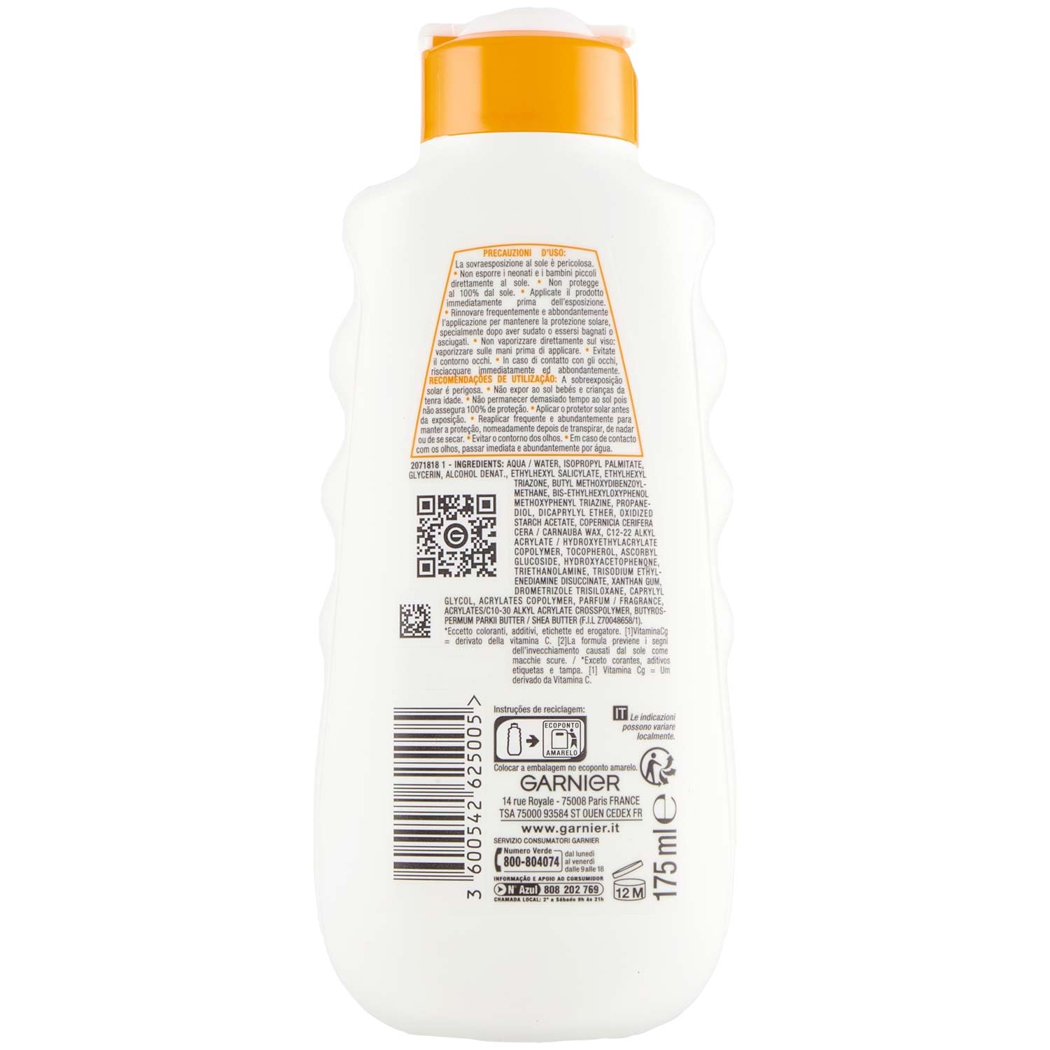 garnier-ambre-solaire-hydra-24h-protect-latte-solare-spf-50-con-vitamina-e-non-g image 3