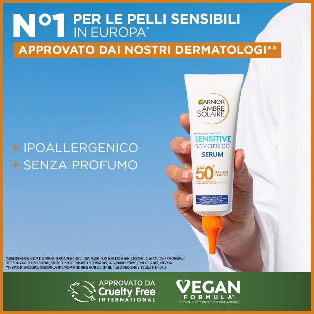 garnier-ambre-solaire-siero-corpo-protettivo-sensitive-advanced-spf-50-per-pelli image 6