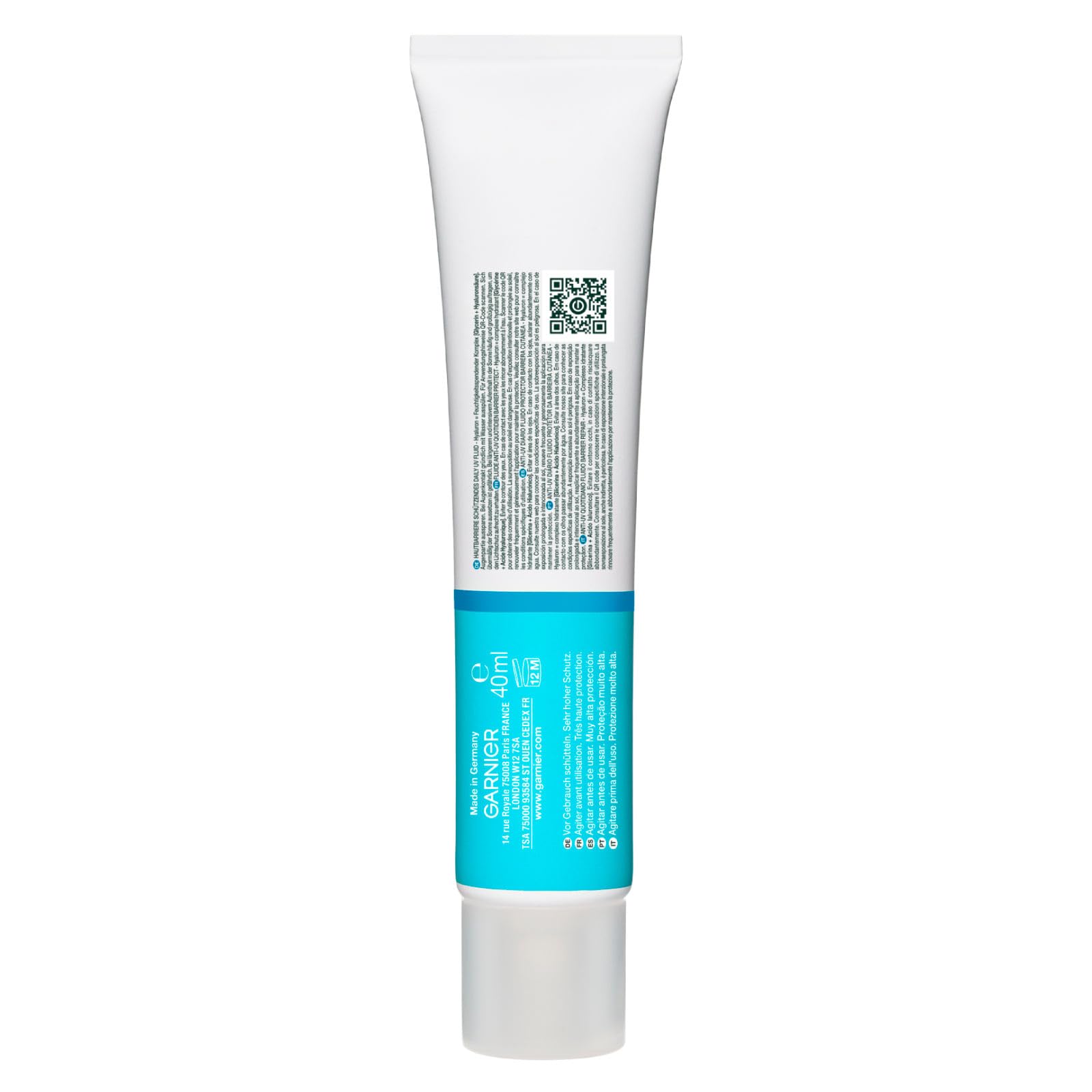 garnier-hyaluron-uv-fluid-spf50-fluido-solare-viso-anti-uv-barrier-repair-con-ac image 2