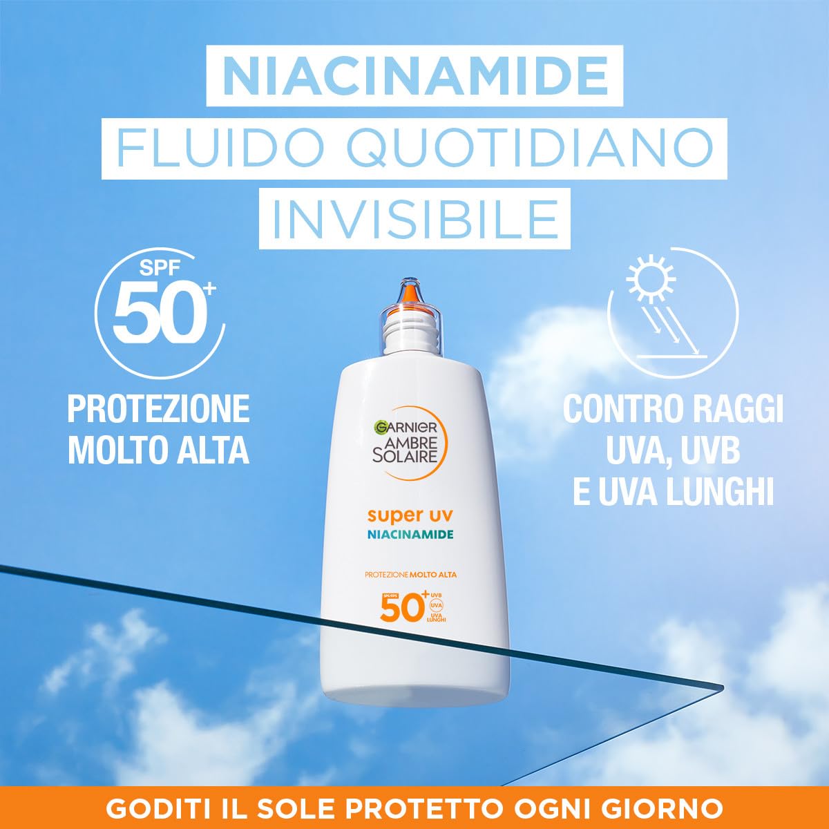 garnier-ambre-solaire-super-uv-fluido-viso-anti-imperfezioni-spf-50-con-niacinam image 3