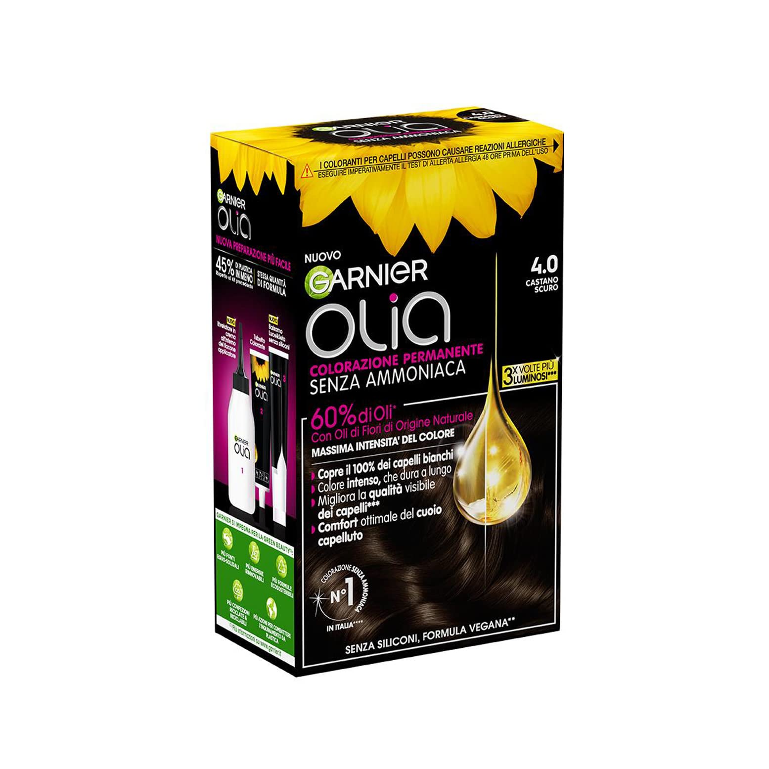 garnier-olia-tinta-capelli-permanente-senza-ammoniaca-castano-scuro-4-0-copre-il image 2