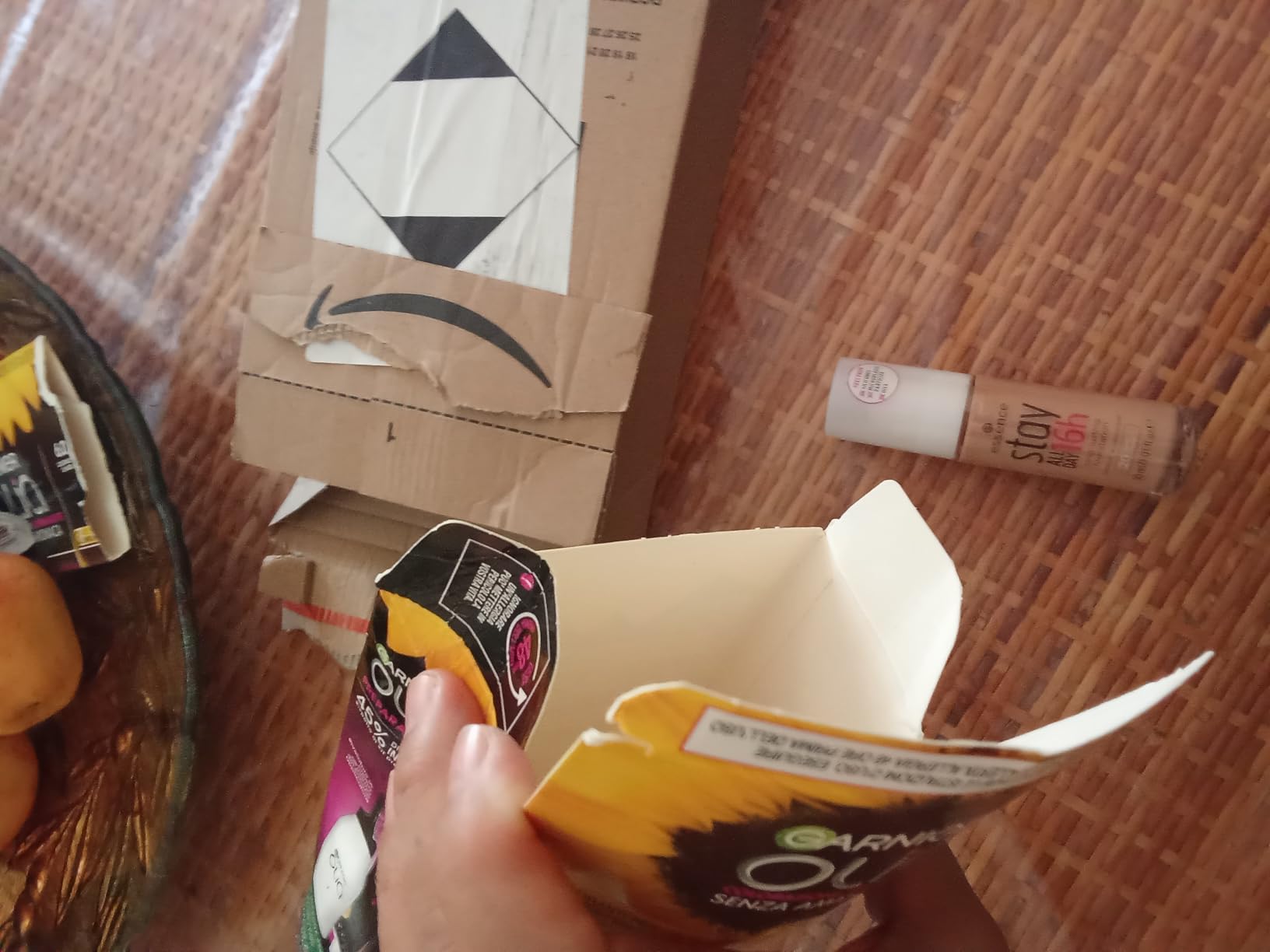 Colore più scuro del previsto