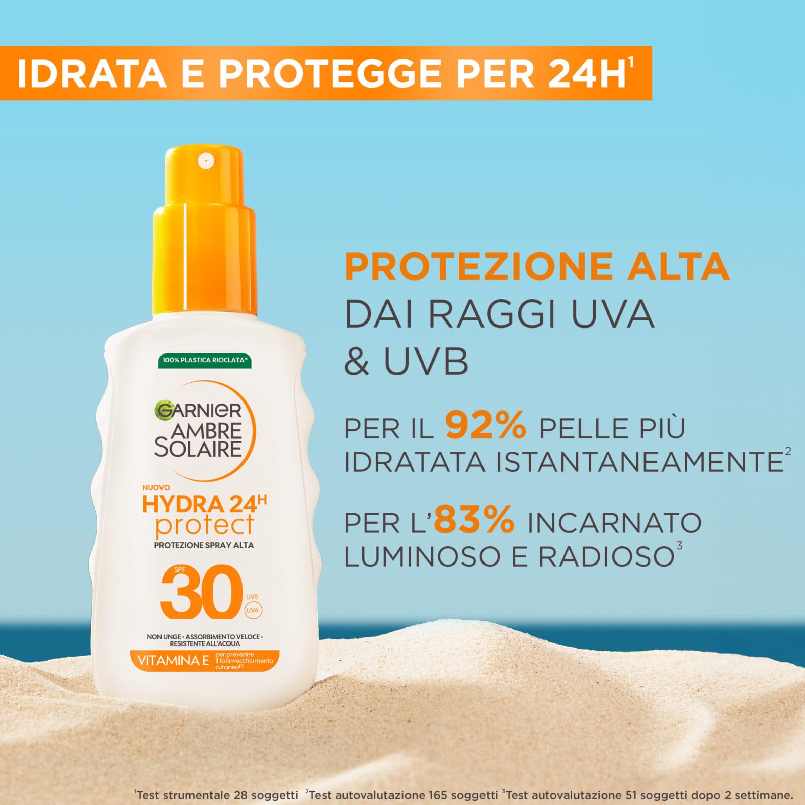 garnier-ambre-solaire-hydra-24h-protect-spray-protezione-solare-spf30-non-grasso image 2