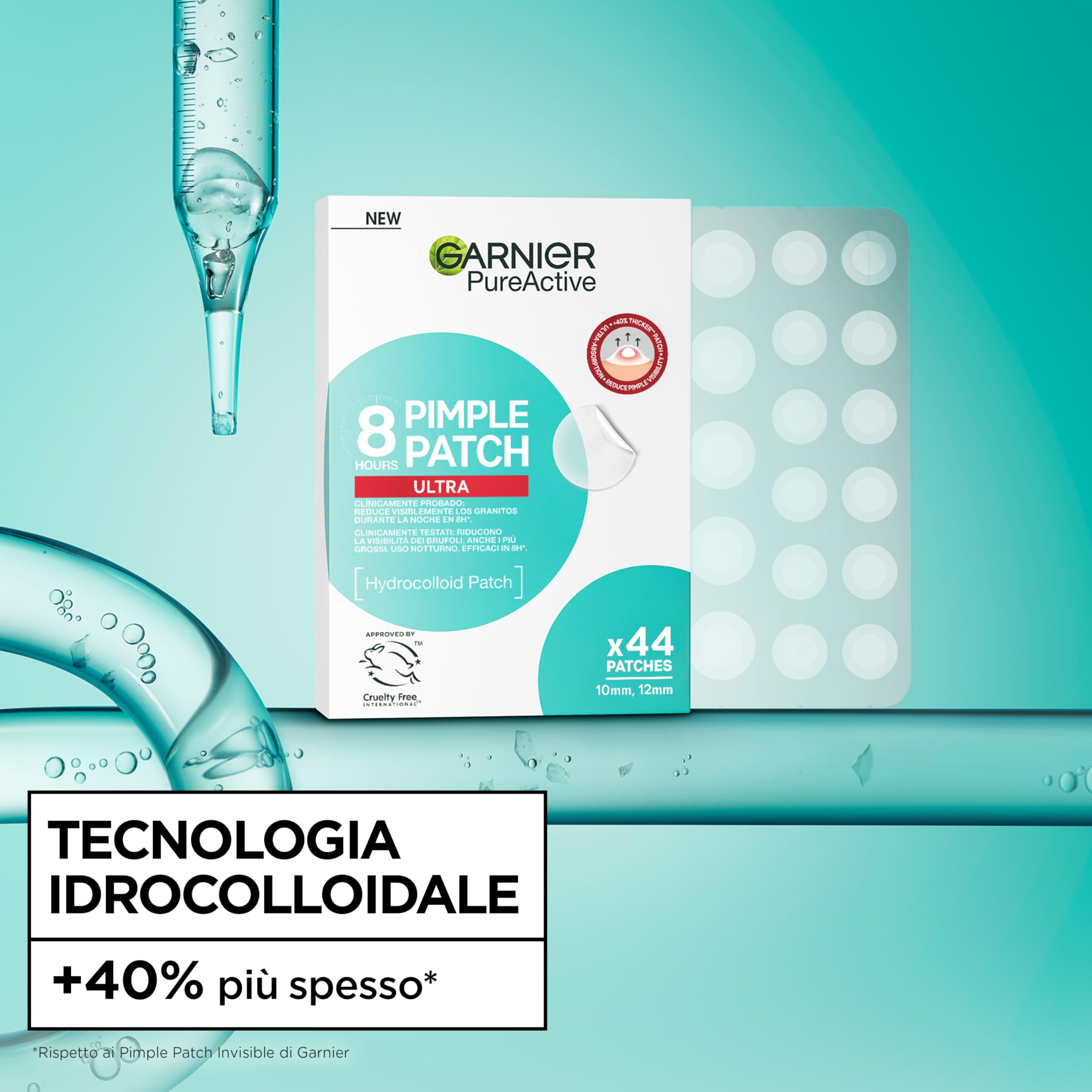 garnier-pure-active-pimple-patch-8-ore-ultra-44-cerotti-idrocolloidali-invisibil image 3
